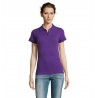 Sol's - Polo femme polycoton PRIME WOMEN - Violet Foncé