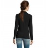Sol's - Polo piqué manches longues femme PERFECT LSL WOMEN - Noir