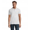 Sol's - Polo homme PERFECT MEN - Blanc Chiné