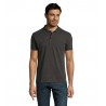 Sol's - Polo homme PERFECT MEN - Anthracite Chiné