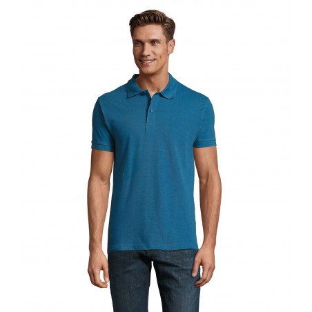 Sol's - Polo homme PERFECT MEN - Bleu Ardoise
