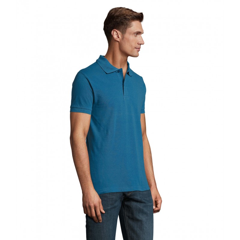Sol's - Polo homme PERFECT MEN - Bleu Ardoise