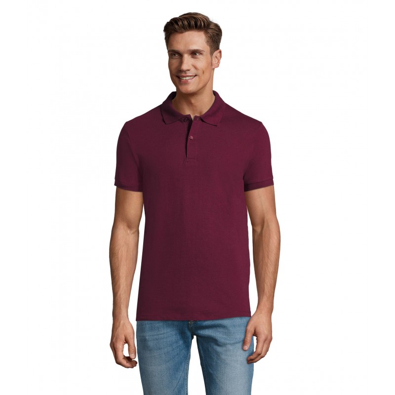 Sol's - Polo homme PERFECT MEN - Bordeaux