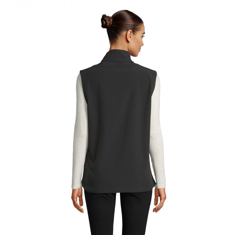 Sol's - Softshell femme sans manches RACE BW WOMEN - Noir