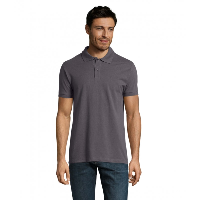 Sol's - Polo homme PERFECT MEN - Gris Foncé
