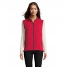 Sol's - Softshell femme sans manches RACE BW WOMEN - Rouge Piment