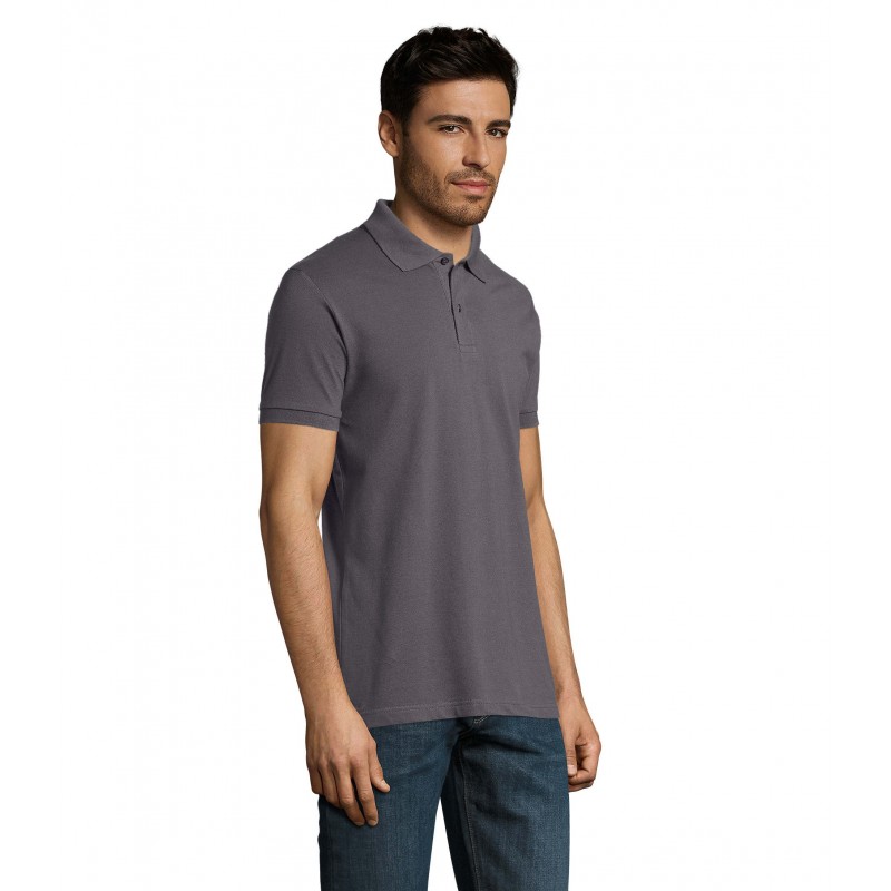 Sol's - Polo homme PERFECT MEN - Gris Foncé