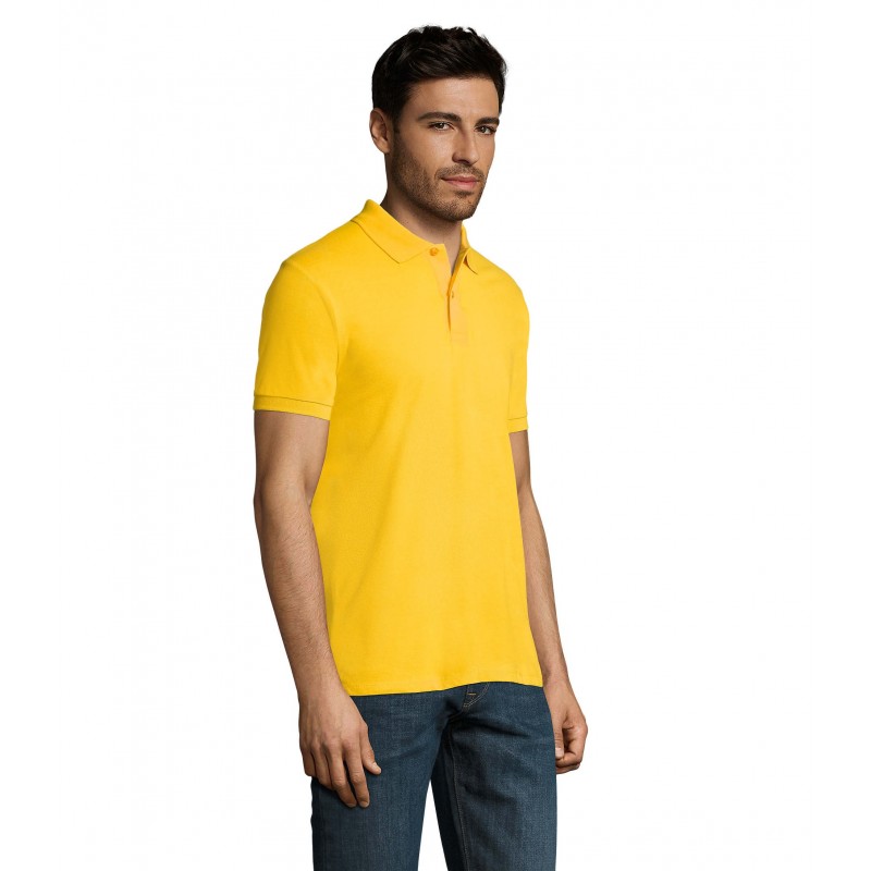 Sol's - Polo homme PERFECT MEN - Jaune