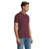 Sol's - Polo homme PERFECT MEN - Oxblood Chiné