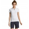 Sol's - Polo femme PATRIOT WOMEN - Blanc / Noir