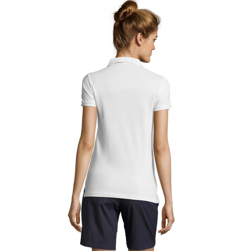 Sol's - Polo femme PATRIOT WOMEN - Blanc / Rouge