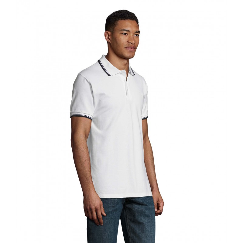 Sol's - Polo homme PRACTICE - Blanc