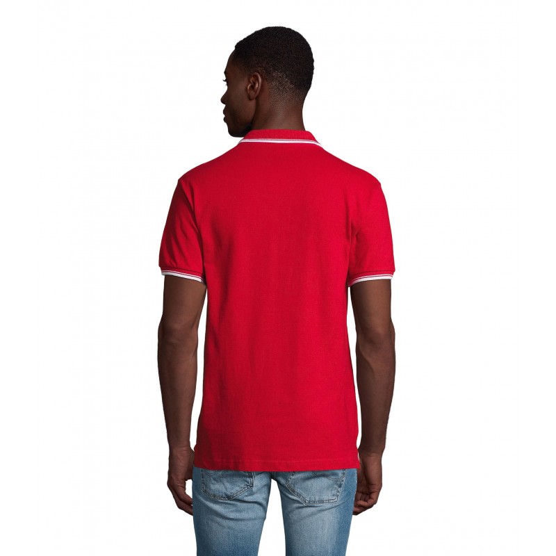 Sol's - Polo homme PRACTICE - Rouge