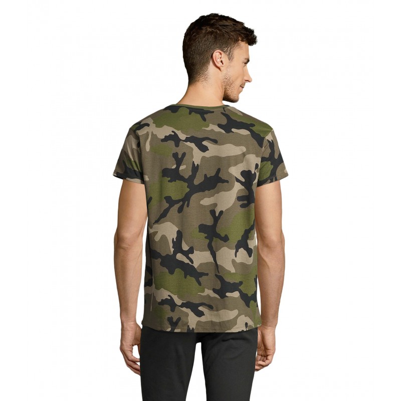 Sol's - Tee-shirt homme col rond CAMO MEN - Camo