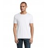 Neoblu - Tee-shirt manches courtes jersey mercerisé homme LUCAS MEN - Blanc Optique