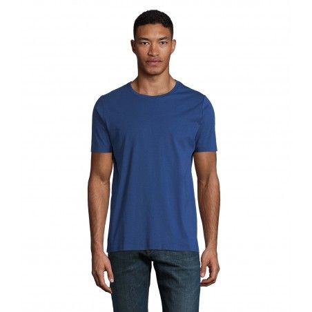 Neoblu - Tee-shirt manches courtes jersey mercerisé homme LUCAS MEN - Bleu Intense