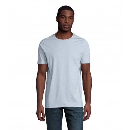 Neoblu - Tee-shirt manches courtes jersey mercerisé homme LUCAS MEN - Bleu Léger