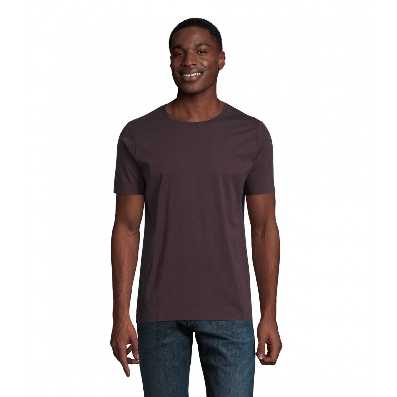 Neoblu - Tee-shirt manches courtes jersey mercerisé homme LUCAS MEN - Bordeaux