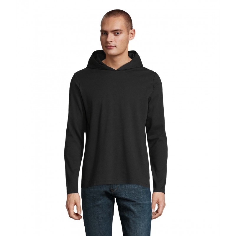 Neoblu - Tee-shirt avec capuche homme LOUIS MEN - Noir Profond
