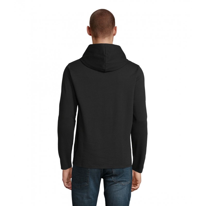 Neoblu - Tee-shirt avec capuche homme LOUIS MEN - Noir Profond