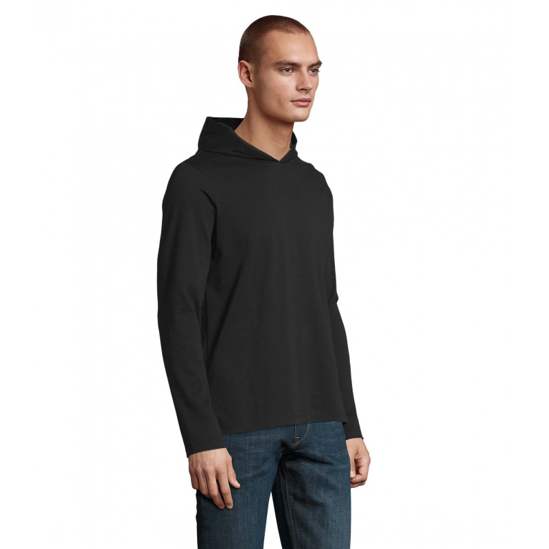 Neoblu - Tee-shirt avec capuche homme LOUIS MEN - Noir Profond