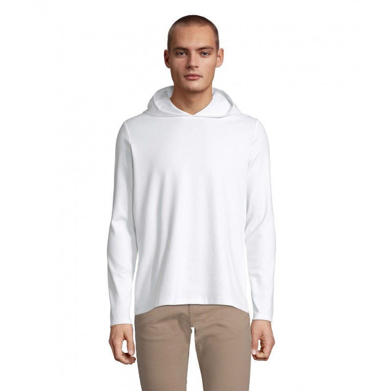 Neoblu - Tee-shirt avec capuche homme LOUIS MEN - Blanc Optique