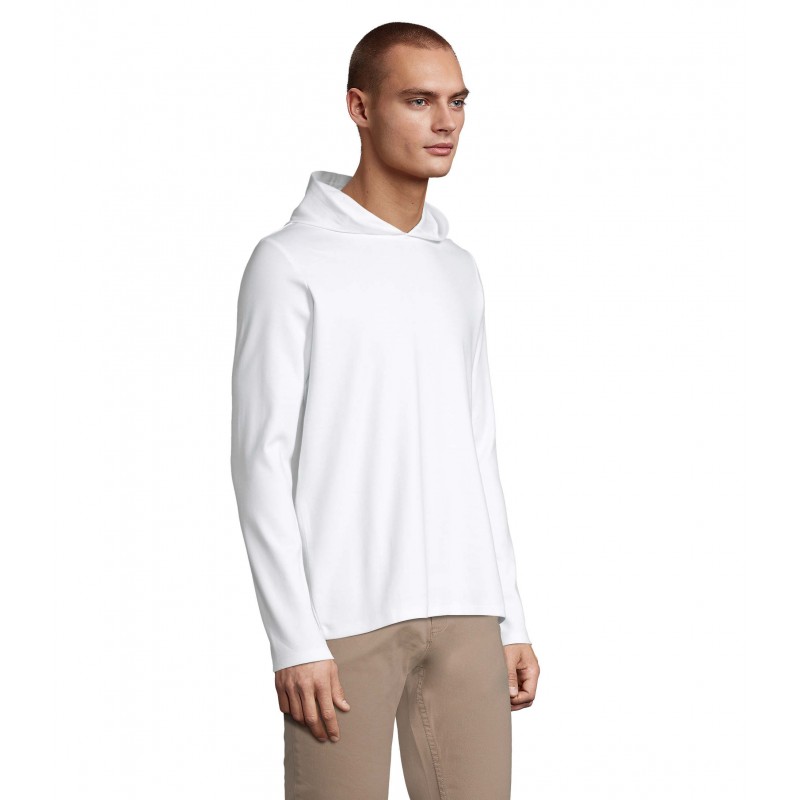 Neoblu - Tee-shirt avec capuche homme LOUIS MEN - Blanc Optique