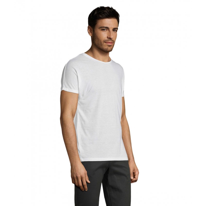 Sol's - Tee-shirt homme pour la sublimation MAGMA MEN - Blanc