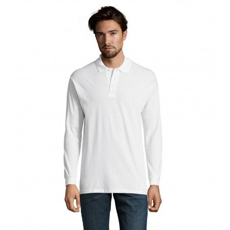 Sol's - Polo homme STAR - Blanc