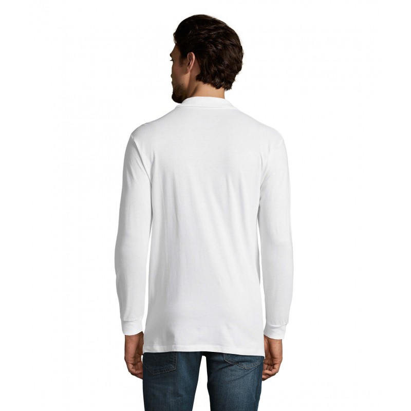 Sol's - Polo homme STAR - Blanc