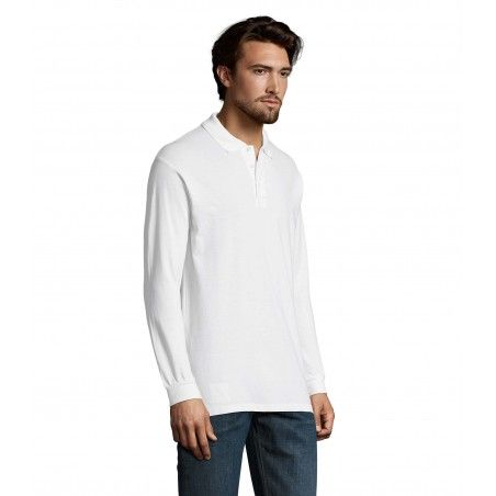 Sol's - Polo homme STAR - Blanc