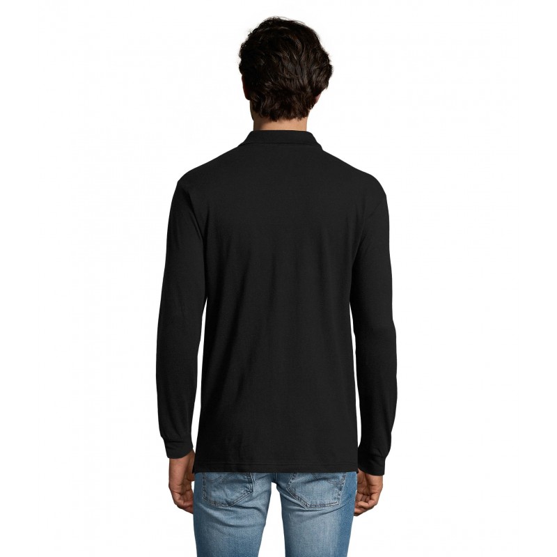 Sol's - Polo homme STAR - Noir