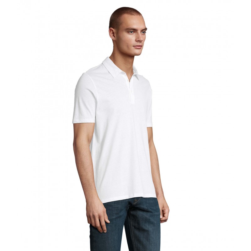 Neoblu - Polo jersey homme OCTAVE MEN - Blanc Optique
