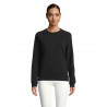Neoblu - Sweat-shirt col rond french terry femme NELSON WOMEN - Noir Profond