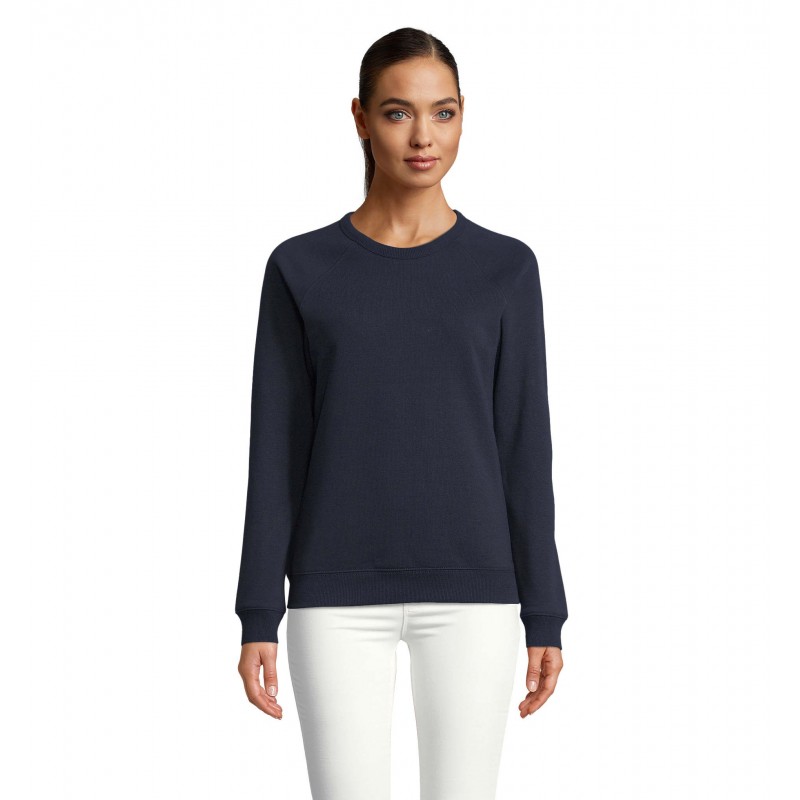 Neoblu - Sweat-shirt col rond french terry femme NELSON WOMEN - Nuit