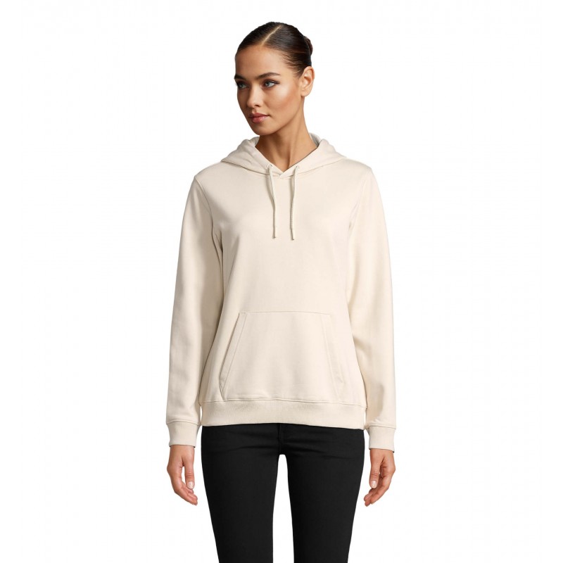 Neoblu - Sweat-shirt à capuche french terry femme NICHOLAS WOMEN - Dusty Beige