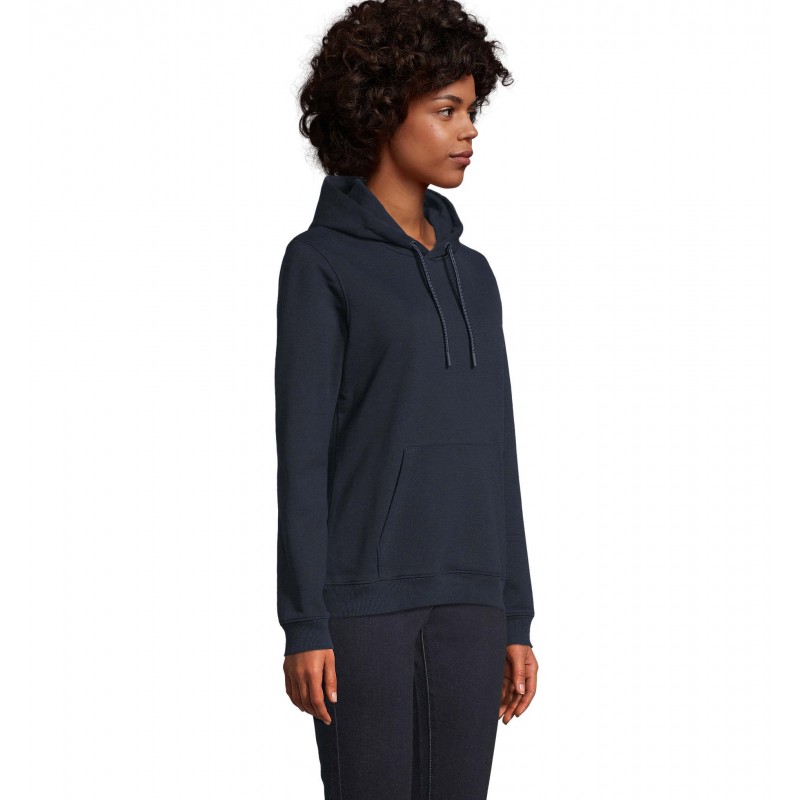 Neoblu - Sweat-shirt à capuche french terry femme NICHOLAS WOMEN - Nuit