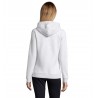 Sol's - Sweat-shirt femme à capuche SPENCER WOMEN - Blanc Chiné