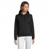 Sol's - Sweat-shirt femme à capuche SPENCER WOMEN - Noir