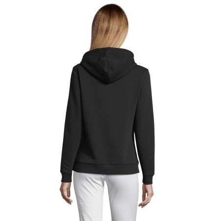 Sol's - Sweat-shirt femme à capuche SPENCER WOMEN - Noir