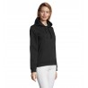 Sol's - Sweat-shirt femme à capuche SPENCER WOMEN - Noir