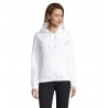 Sol's - Sweat-shirt femme à capuche SPENCER WOMEN - Blanc