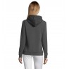 Sol's - Sweat-shirt femme à capuche SPENCER WOMEN - Anthracite Chiné
