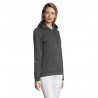 Sol's - Sweat-shirt femme à capuche SPENCER WOMEN - Anthracite Chiné
