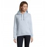 Sol's - Sweat-shirt femme à capuche SPENCER WOMEN - Bleu Crémeux