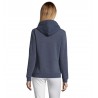 Sol's - Sweat-shirt femme à capuche SPENCER WOMEN - Denim Chiné