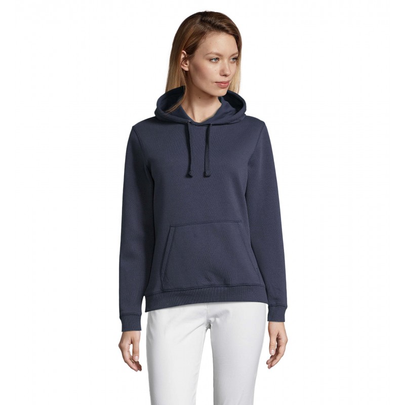 Sol's - Sweat-shirt femme à capuche SPENCER WOMEN - French Marine