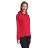 Sol's - Sweat-shirt femme à capuche SPENCER WOMEN - Rouge