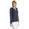 Sol's - Veste zippée femme à capuche SPIKE WOMEN - French Marine