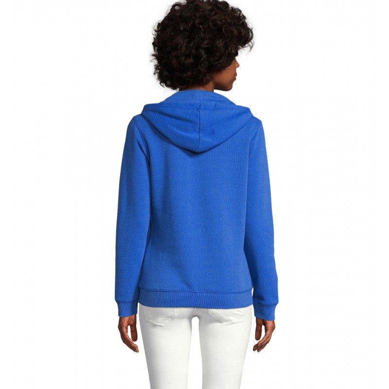 Sol's - Veste zippée femme à capuche SPIKE WOMEN - Royal